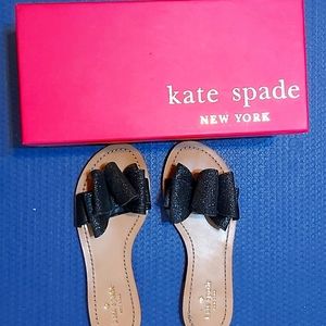 Kate Spade size 7 Cicely black sandals